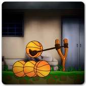 Angry Basketball Catapult