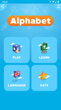 Alphabet - Learn and Play with 7 languages Screen Shot 0
