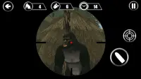 Gorilla Hunter-Jeux de chasse Screen Shot 3