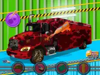 Jogos de carros lavagem Truck Screen Shot 3