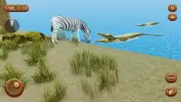 Hungry Crocodile Hunting Animal Hunger Simulation Screen Shot 0