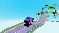 Stunt Car Cartoon Game Screen Shot 0