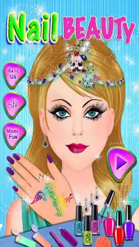 Nail Design Salon: Manicure nail makeover girlgame Screen Shot 7