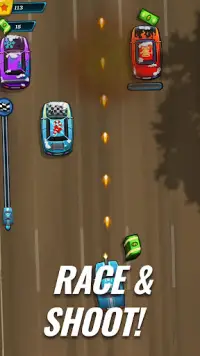 Road Rage - Car Shooter Screen Shot 2