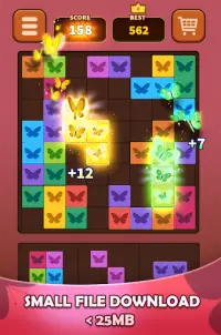 Triple Butterfly: block puzzle Screen Shot 2