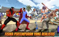 Pertarungan Superhero - Ninja Berantem Di Jalanan Screen Shot 3