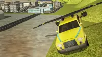 Flying Limo Car Simulator Screen Shot 2