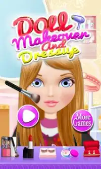 Doll Makeover Dress Up Games Screen Shot 0