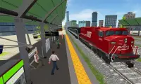 ड्राइविंग मेट्रो ट्रेन सिम  डी Screen Shot 3