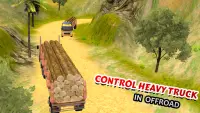 Real Offroad Truck Cargo Driver: Simulador Corrida Screen Shot 6