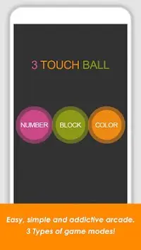 3 Touch Ball - Match Color Screen Shot 2