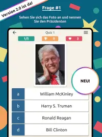 US-Bundesstaaten & Präsidenten Quiz - Ausgabe 2021 Screen Shot 6