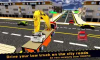 Tow Truck Car Transporter Sim Screen Shot 2