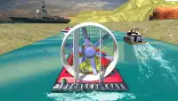 Granny Power Boat Racing Game Screen Shot 7