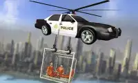 Flying Police Car Prisoner Transport 2017 Screen Shot 5