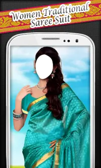 Women Traditional Saree Suit Screen Shot 6