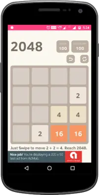 2048 D Screen Shot 1