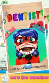 Ladybug Crazy Dentist Screen Shot 1