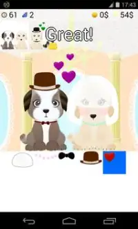 juegos de boda de mascotas Screen Shot 0
