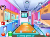 救急車の洗浄クリーニングゲーム Screen Shot 6