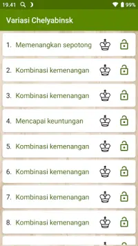 Catur - Kombinasi Sisilia Screen Shot 2