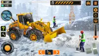 बर्फ भारी निर्माण खेल Screen Shot 1