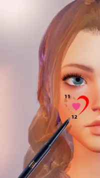 3D Makeup  sims Screen Shot 0