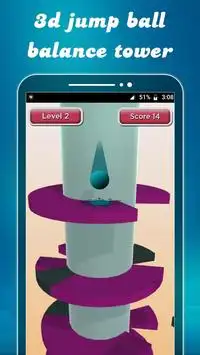 3d Helix Jump Ball – Tower Balance Game Screen Shot 4