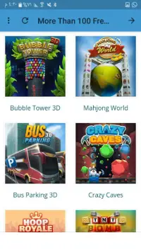 More Than 100 Free Online Games Screen Shot 1