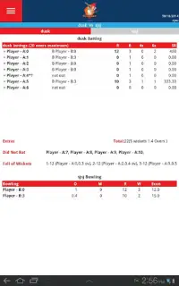 Cricket Score Pad Screen Shot 5