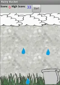 Rainy Bucket Screen Shot 1