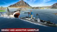 Shark Sniper Hunter - 3D Game Screen Shot 2