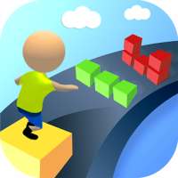 Cube Surfer 3D Run - Cube Racing