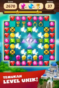 Jewels Planet-Match 3 & Puzzle Screen Shot 2