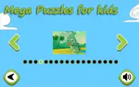 Mega Puzzles for kids Lite Screen Shot 1