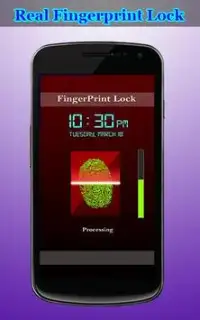 Real Fingerprint Lock Prank. Screen Shot 2