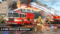 City Rescue: Fire Engine Games Screen Shot 0