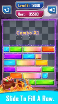 Jewel block Puzzle Screen Shot 1