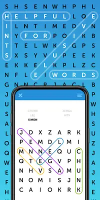 Simple Word Search Puzzles Screen Shot 3