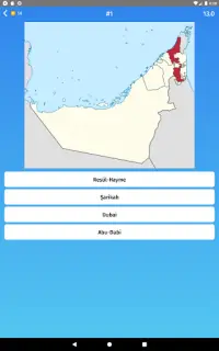 Eyaletleri bul: Birleşik Arap Emirlikleri - Harita Screen Shot 9