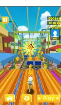 New Subway Surf: Bus Rush Hours 2017 Screen Shot 0