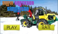 Salju traktor simulator 2020 Screen Shot 0