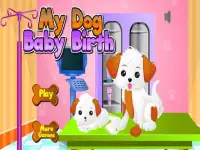 Собака рождение животных игры Screen Shot 0