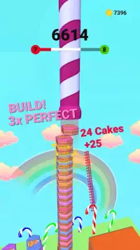 Cake Tower Stack Screen Shot 1