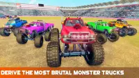 6x6 Monster Truck Yıkım Derbi: Dublör Araba Yarışı Screen Shot 16