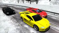 Sukan Kereta Perlumbaan Winter Screen Shot 5