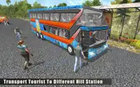 Simulador de ônibus offroad 3D: Autocarro de ônibu Screen Shot 0