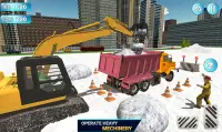 Mega simulador de máquina excavadora de nieve Screen Shot 10