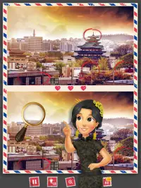 Geo Journey to Korea: Find the Differences Games Screen Shot 11