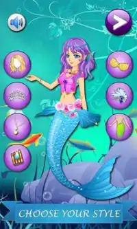 Mermaid Dressup: Stylish Game Screen Shot 1